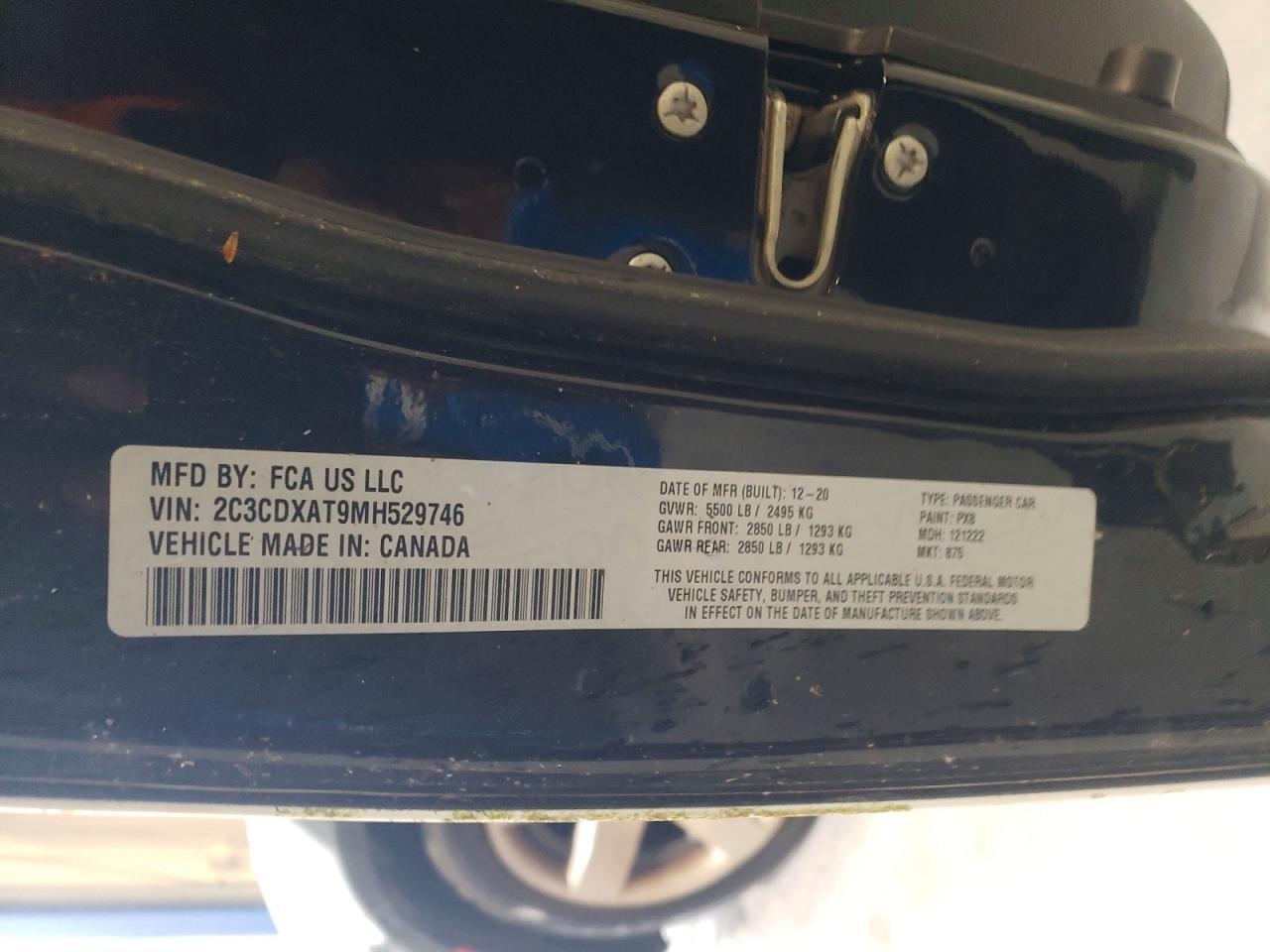 2021 Dodge Charger Police Rwd 5.7L V8 Hemi - zdjęcie 12