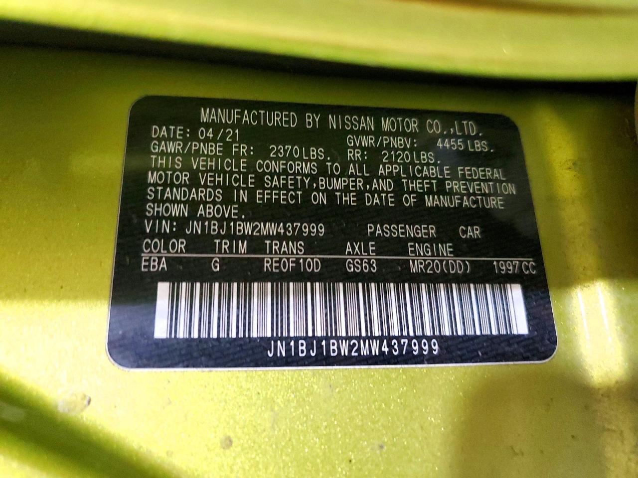 2021 Nissan Rogue Sport Sv - zdjęcie 13