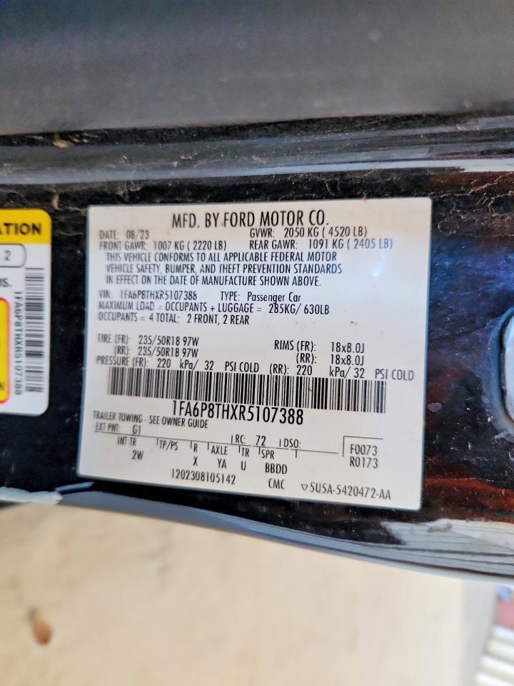 2024 Ford Mustang - zdjęcie 12