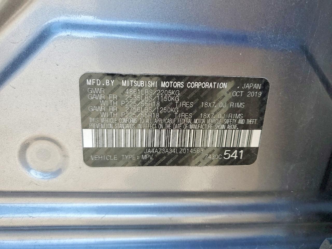 2020 Mitsubishi Outlander Se - zdjęcie 14