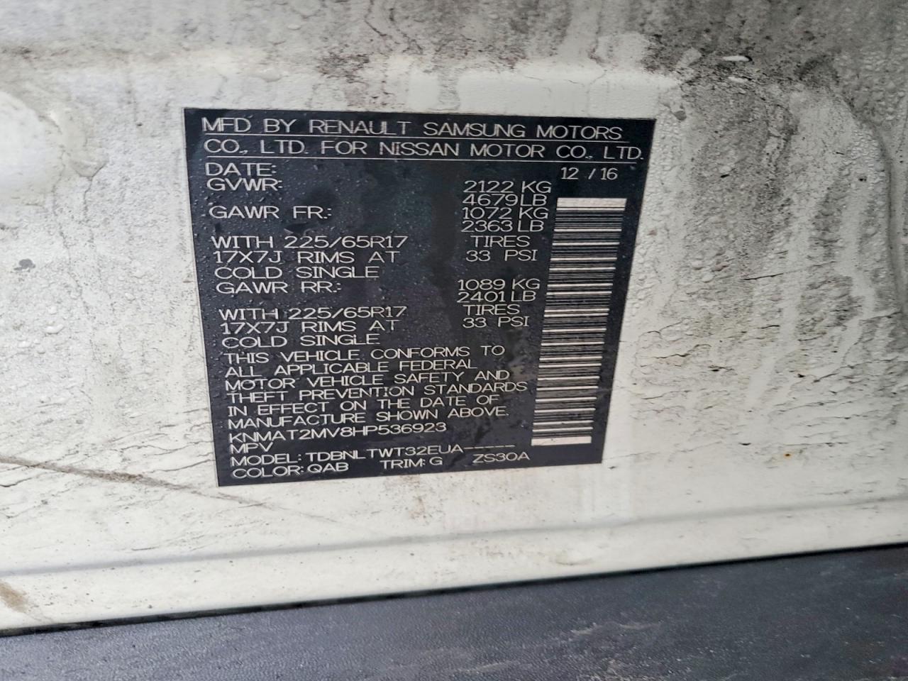 2017 Niss Rogue Sv - zdjęcie 13