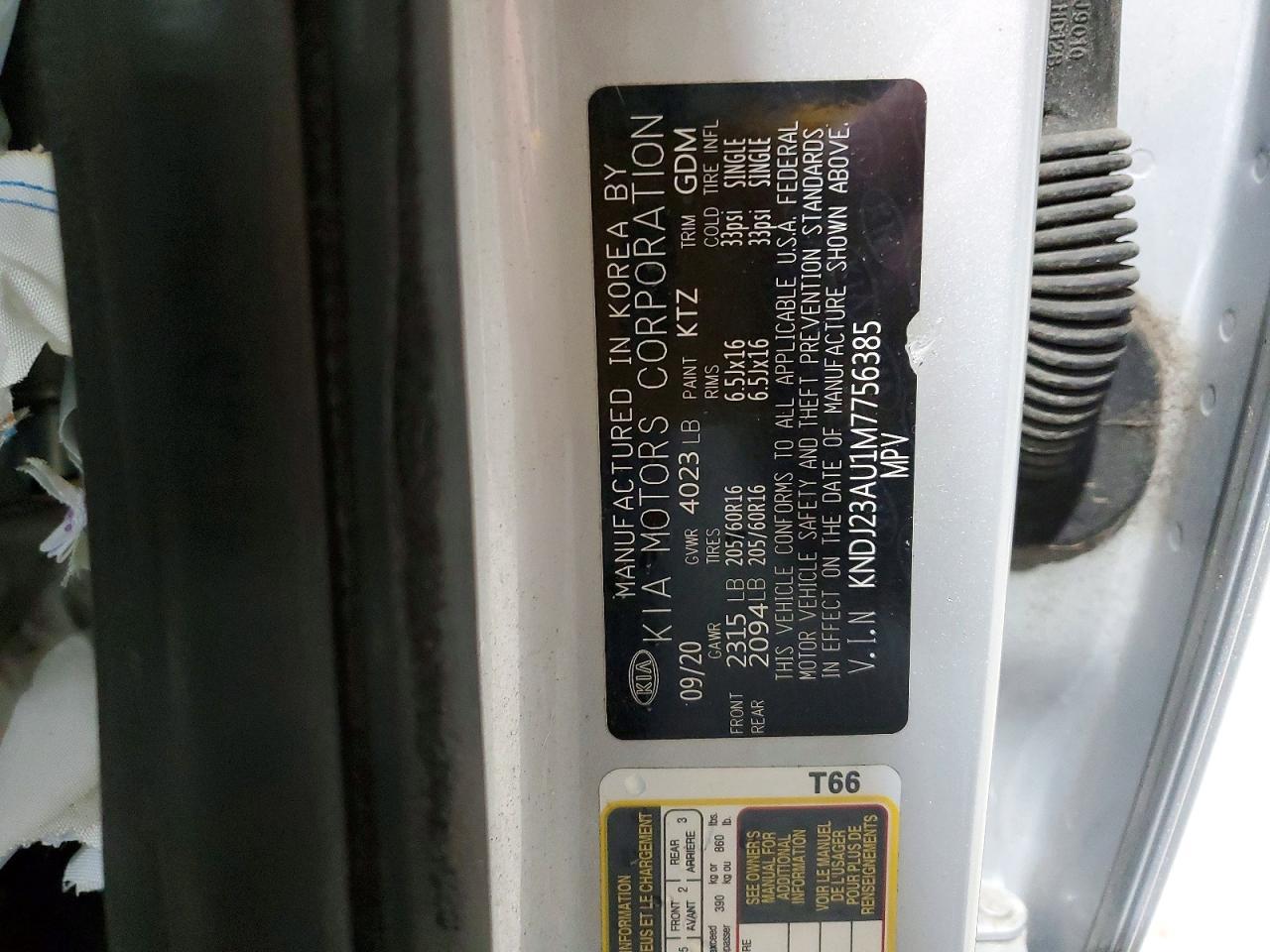 2021 Kia Soul Lx - zdjęcie 13