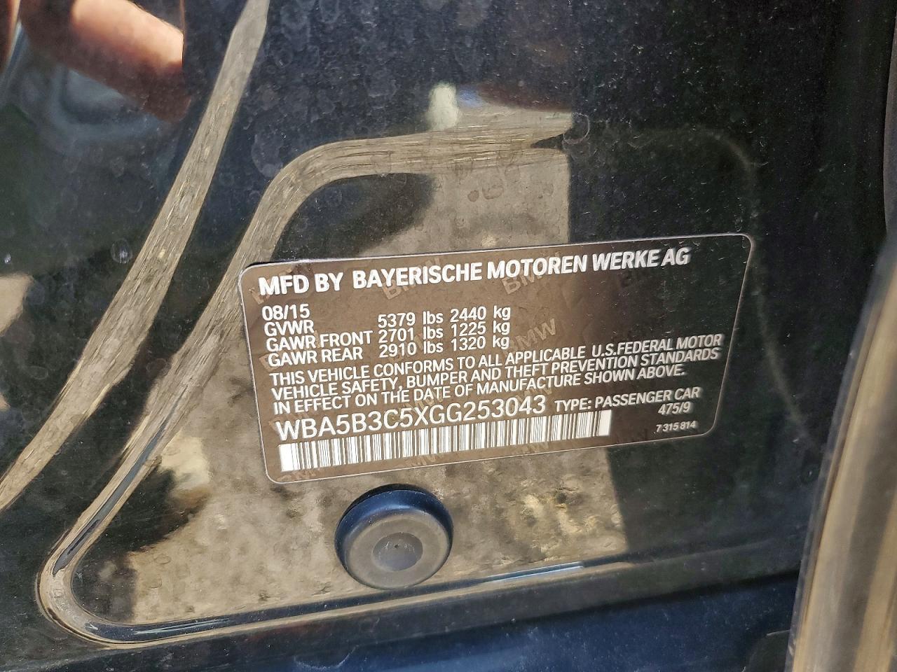 2016 BMW 535 Xi - zdjęcie 12