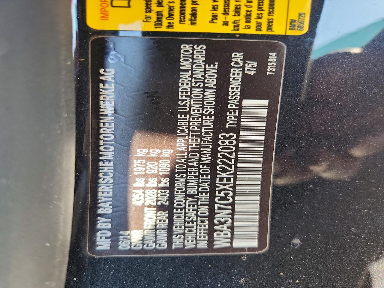 2014 BMW 428 I - zdjęcie 12