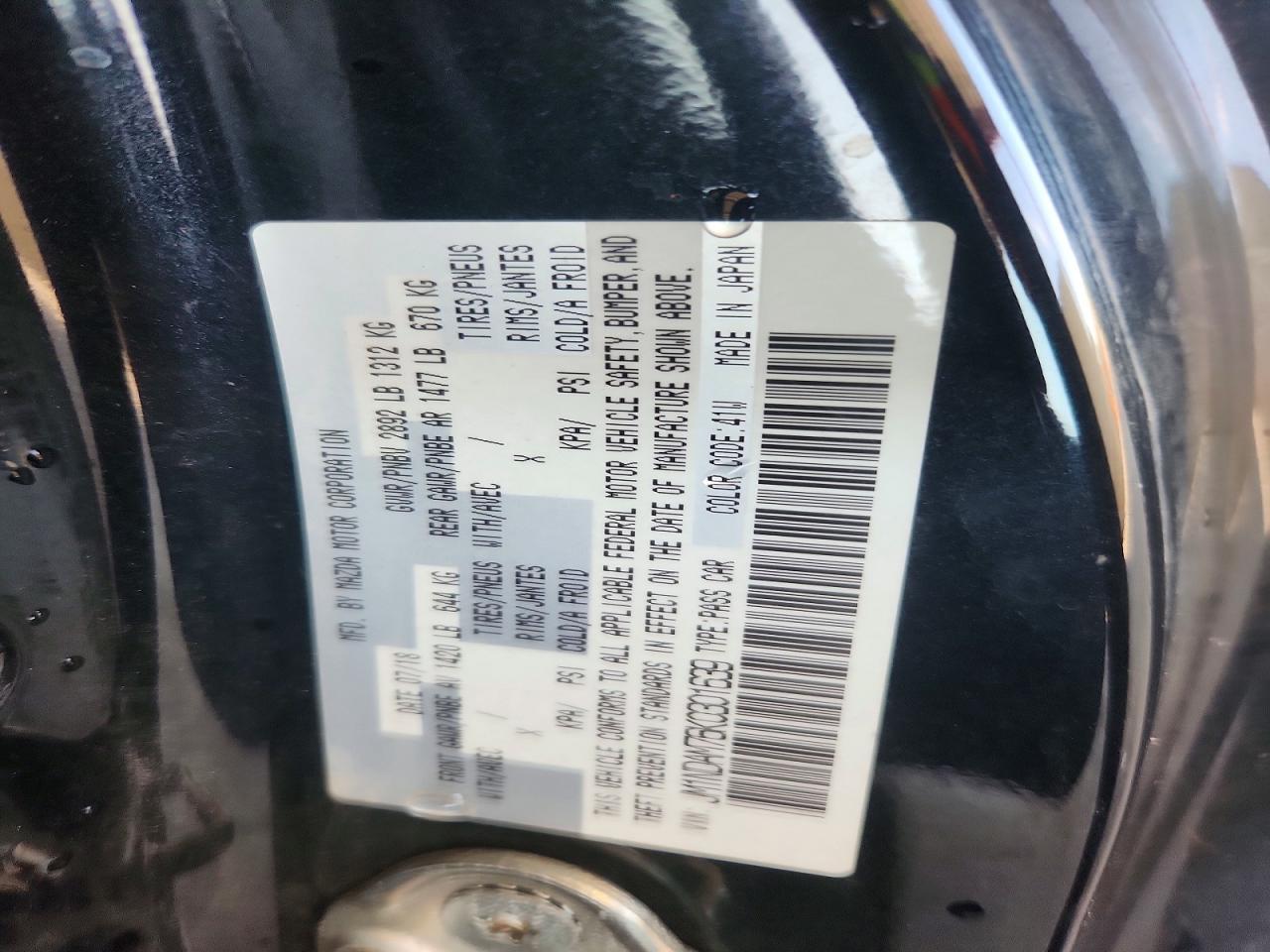 2019 Mazda Mx-5 Miata Grand Touring - zdjęcie 12