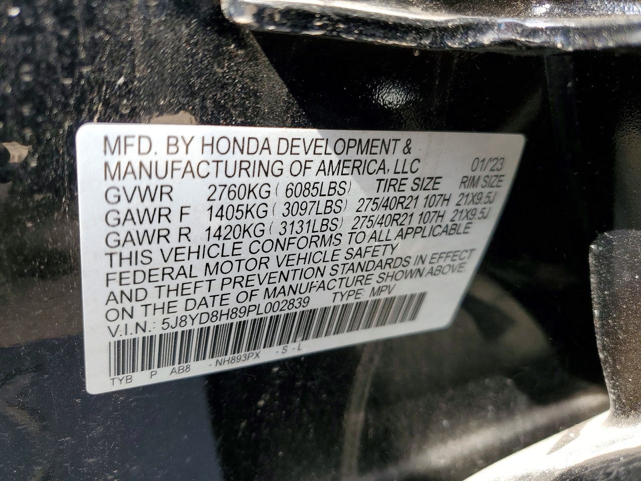 2023 Acura Mdx Type S Advance - zdjęcie 14