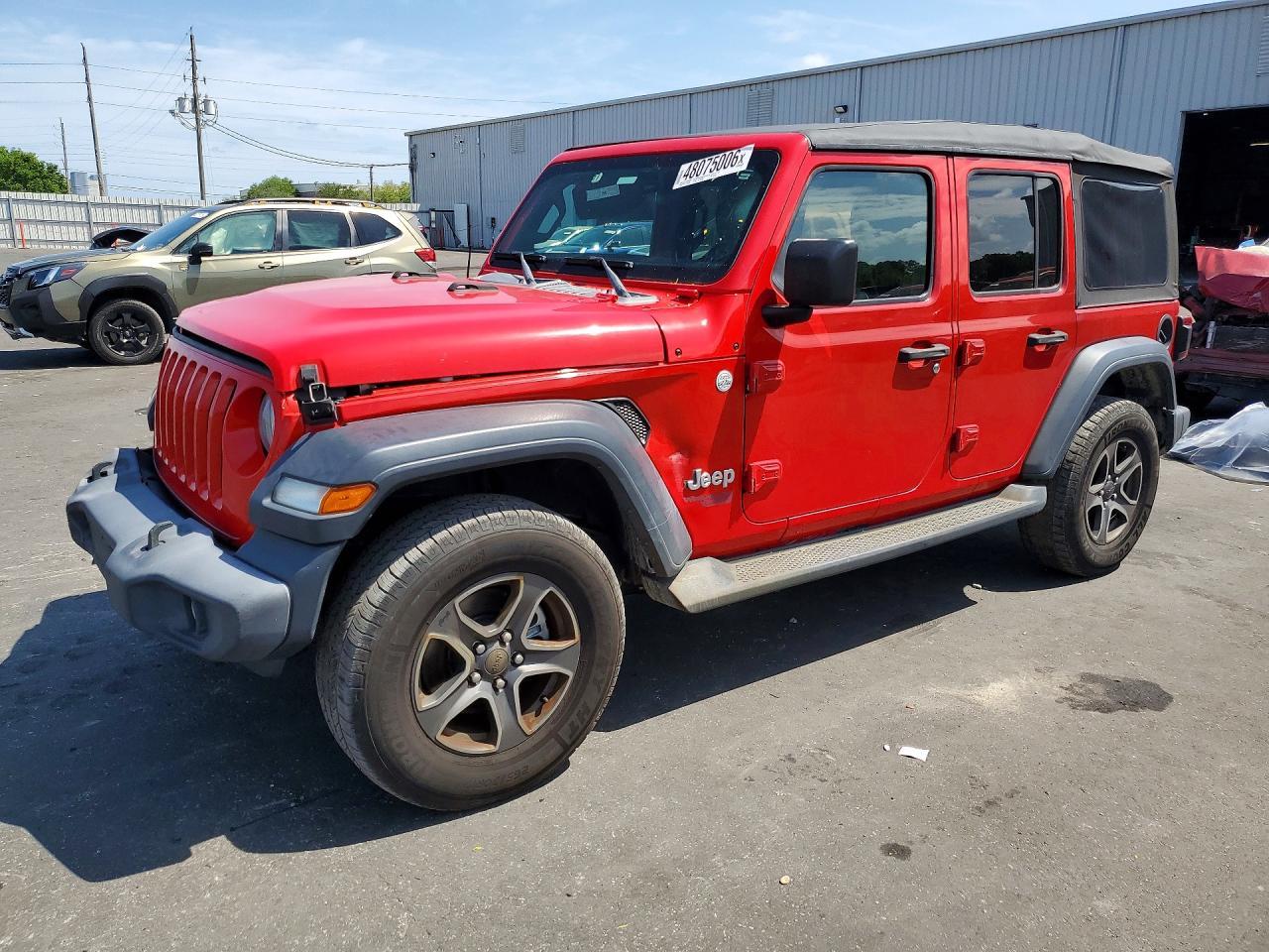 2018 Jeep Wrangler Unlimited Sport - zdjęcie główne