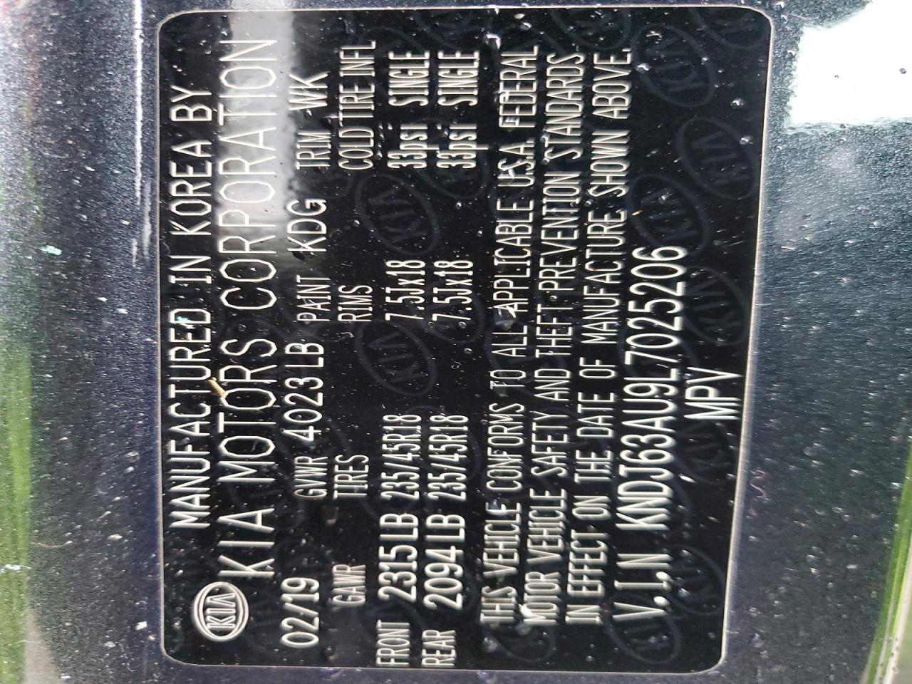 2020 Kia Soul Gt-Line - zdjęcie 12