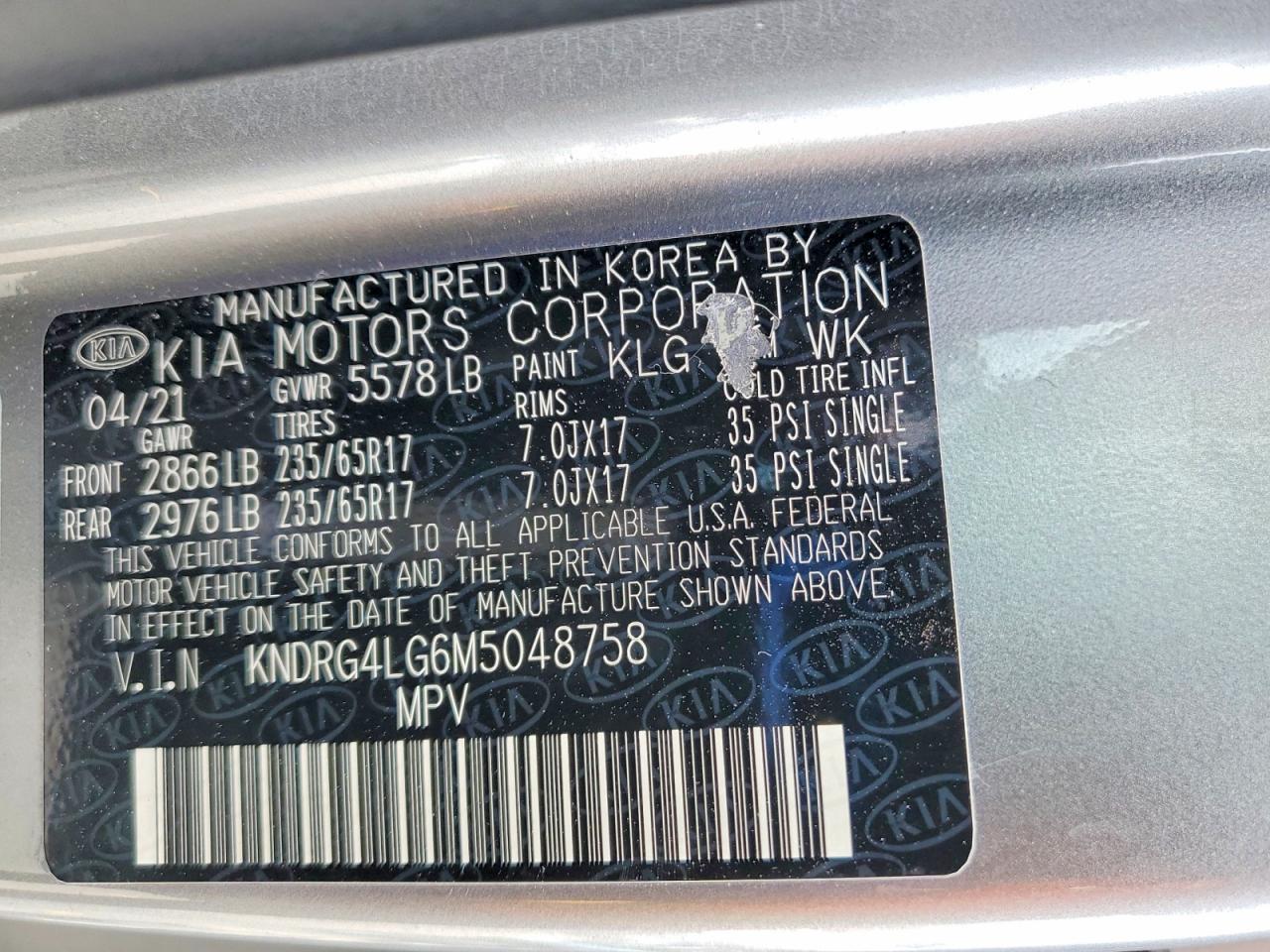 2021 Kia Sorento Hybrid S - zdjęcie 13