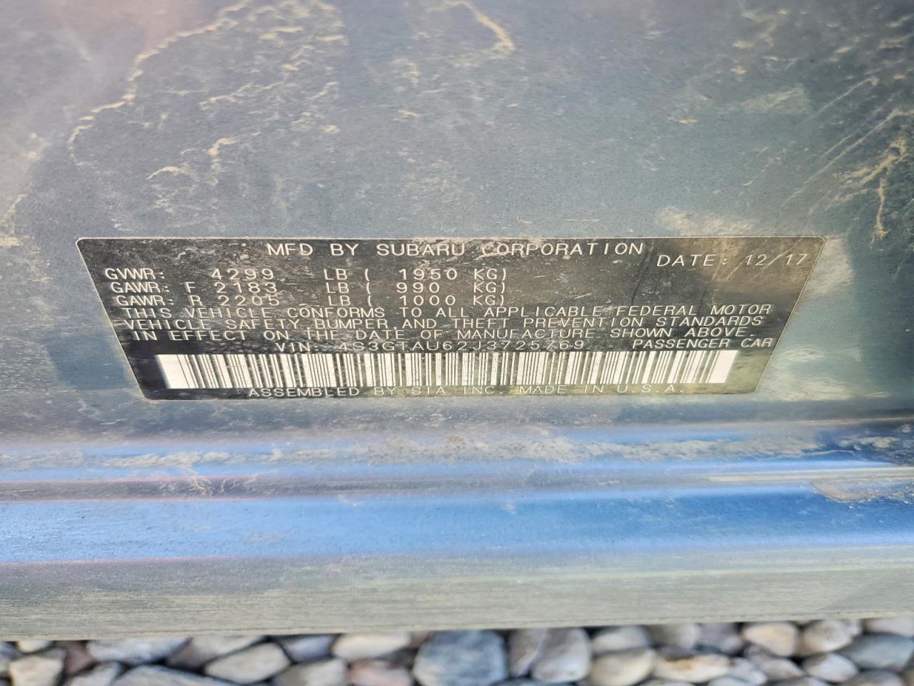 2018 Subaru Impreza Limited - zdjęcie 12