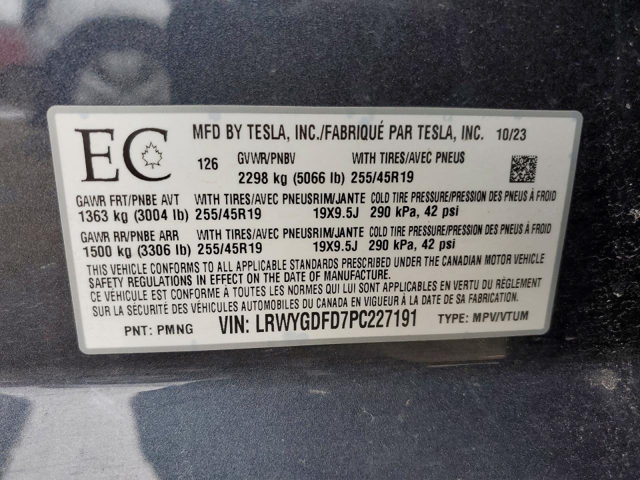 2023 Tesla Model Y - zdjęcie 12