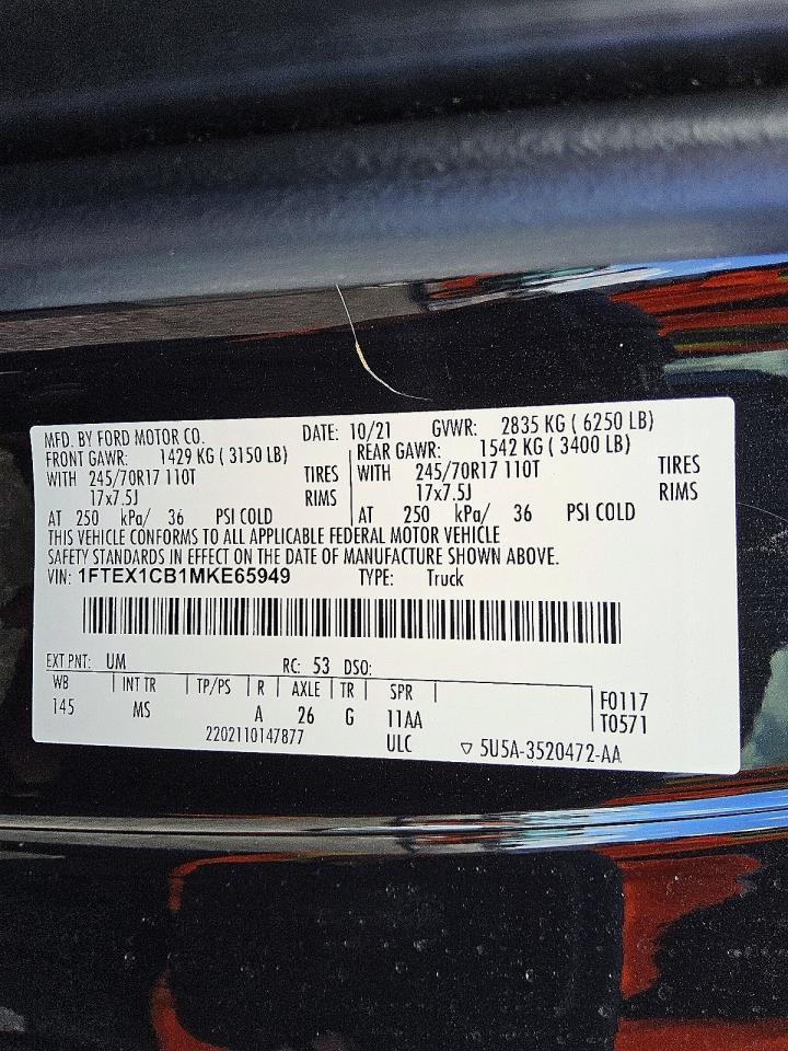 2021 Ford F150 Super Cab - zdjęcie 12