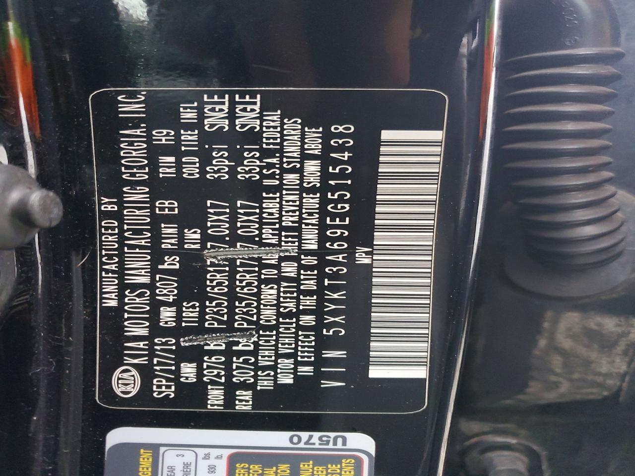 2014 Kia Sorento Lx - zdjęcie 12