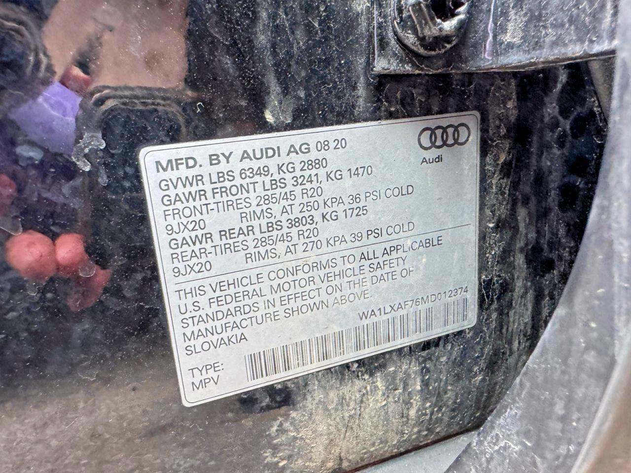 2021 Audi Q7 Premium Plus - zdjęcie 10