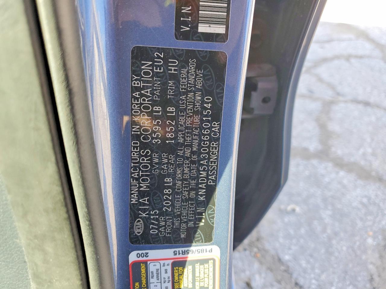 2016 Kia Rio 5-Door Lx - zdjęcie 12