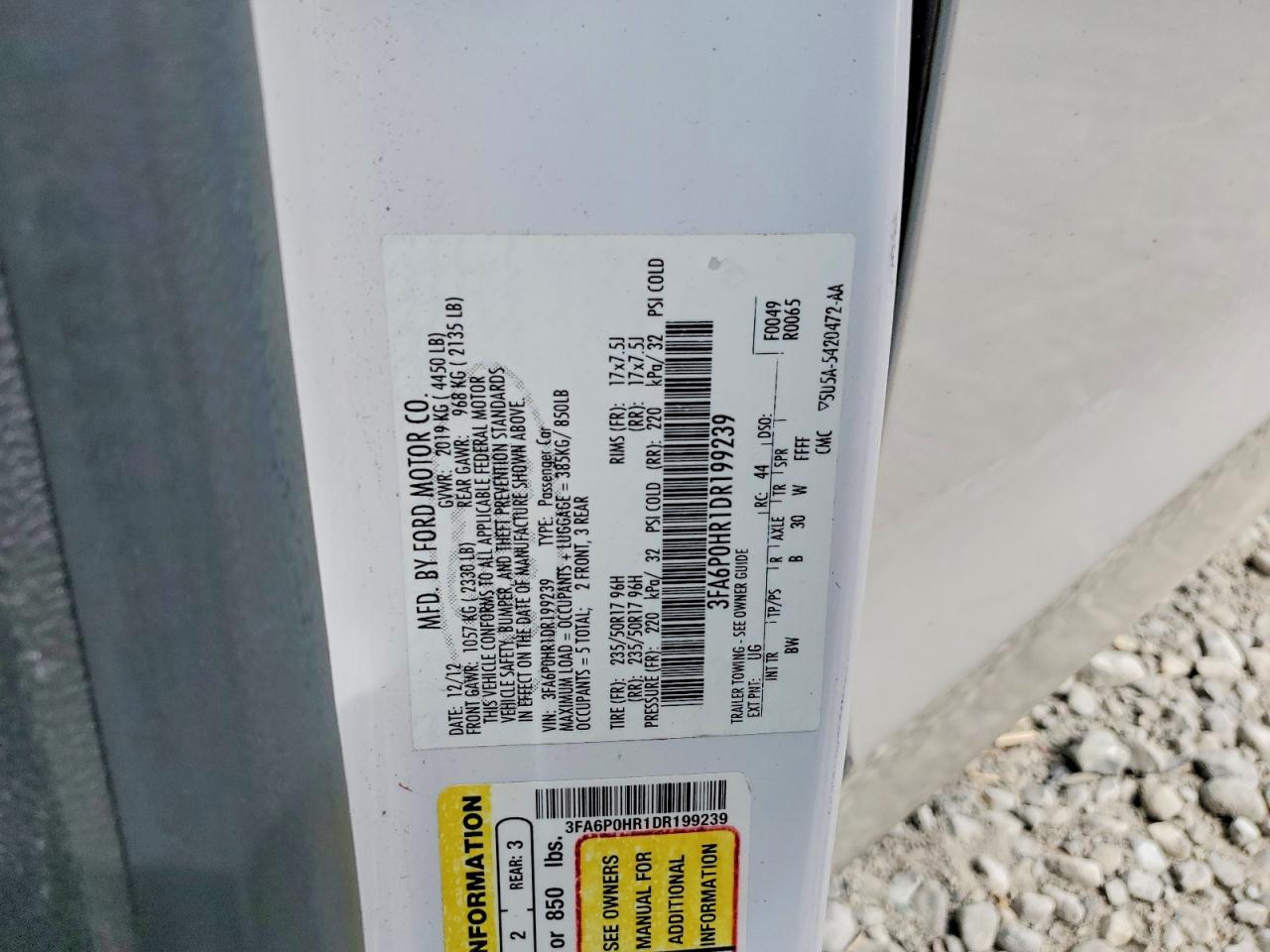 2013 Ford Fusion Se - zdjęcie 12