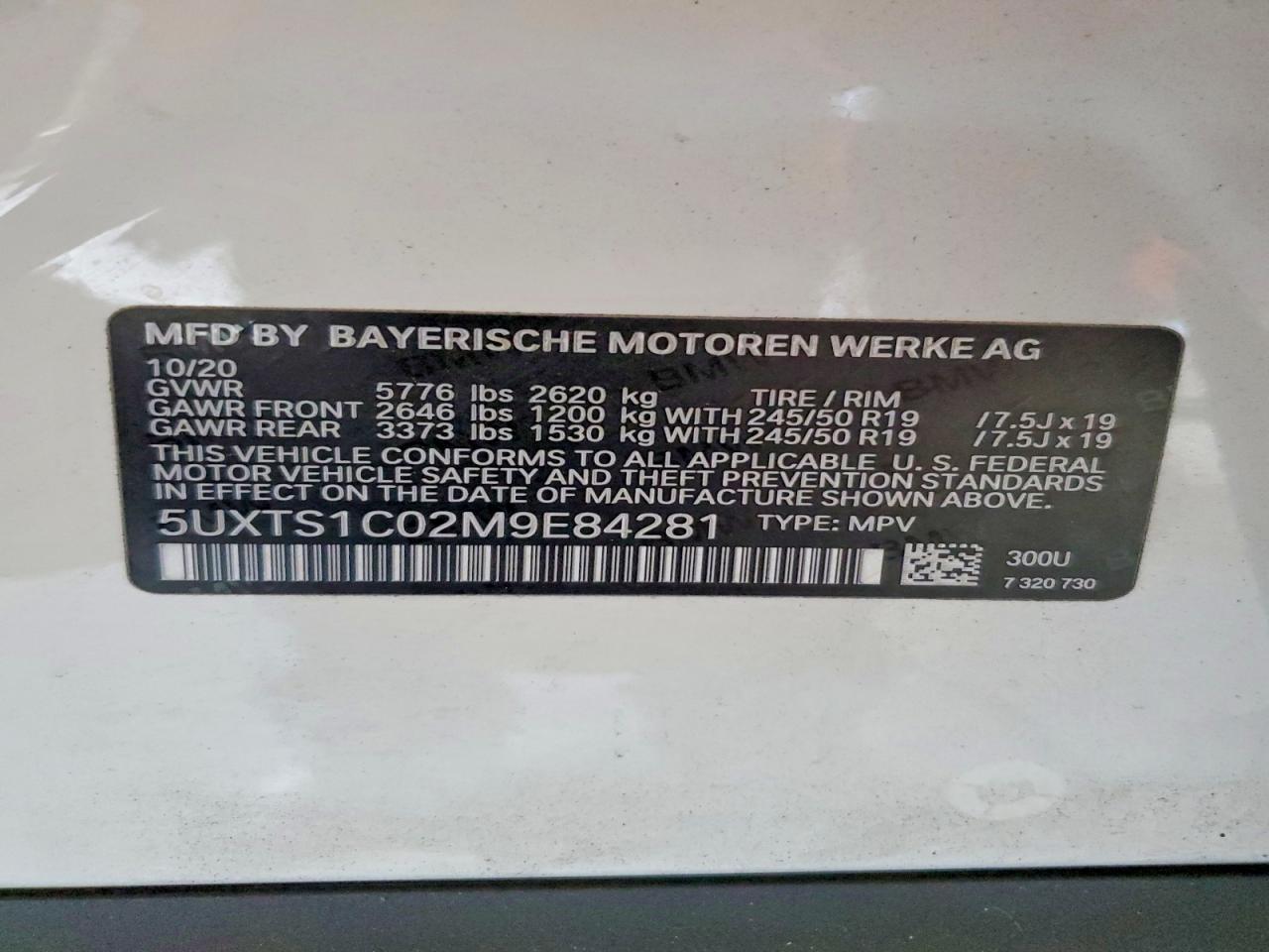 2021 BMW X3 xDrive30E - zdjęcie 13