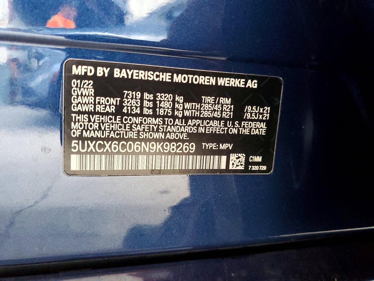2022 BMW X7 M50I - zdjęcie 13