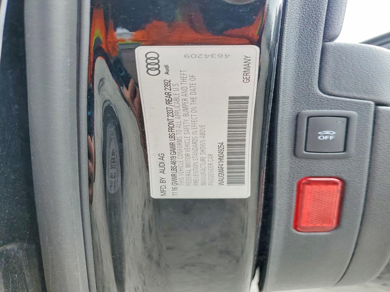 2017 Audi A4 Ultra Premium - zdjęcie 12
