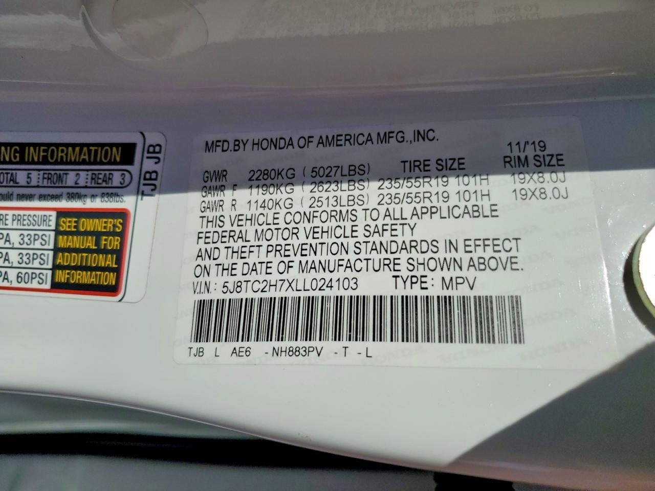 2020 Acura Rdx Advance - zdjęcie 13