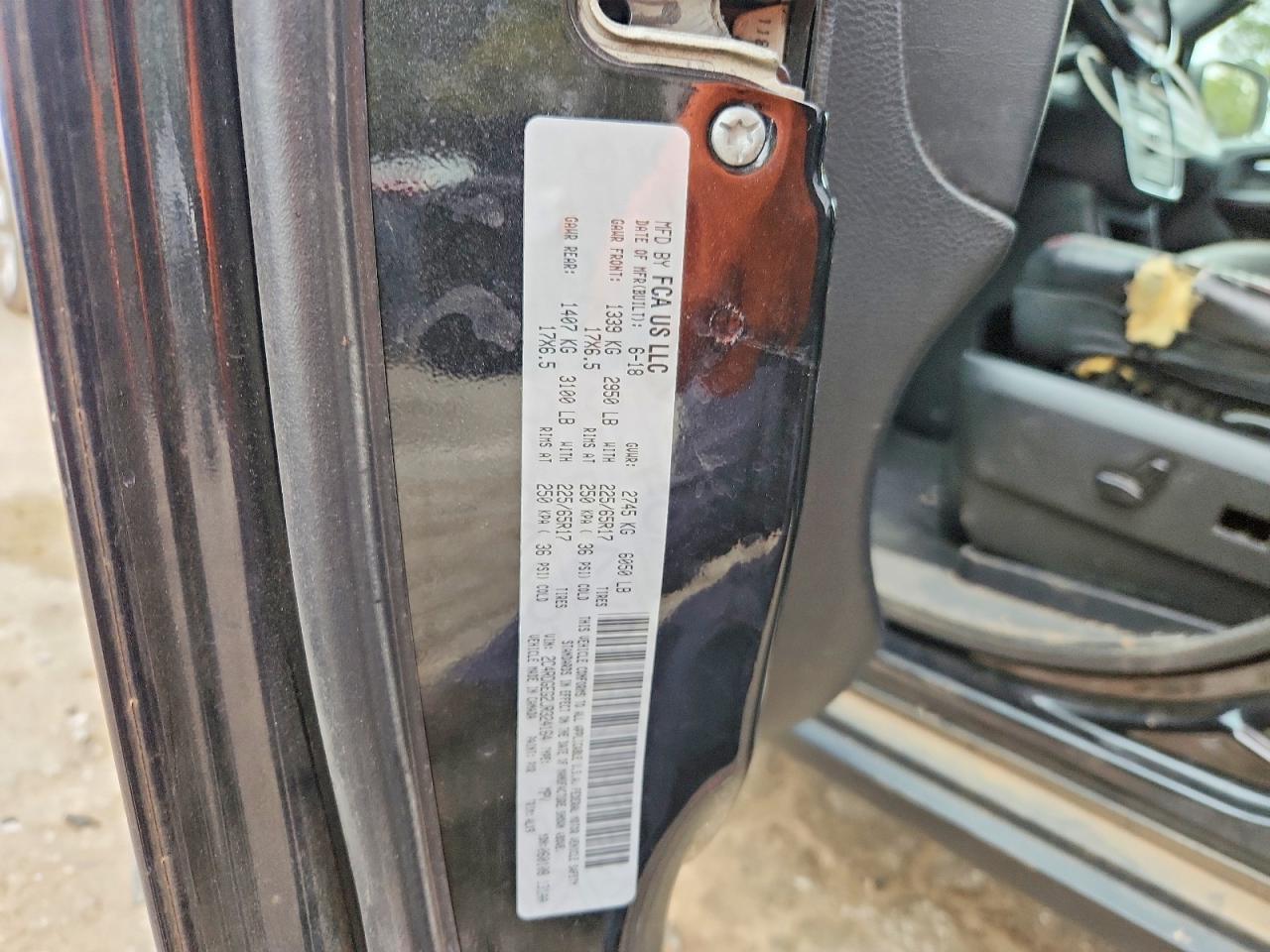 2018 Dodge Grand Caravan Gt - zdjęcie 12