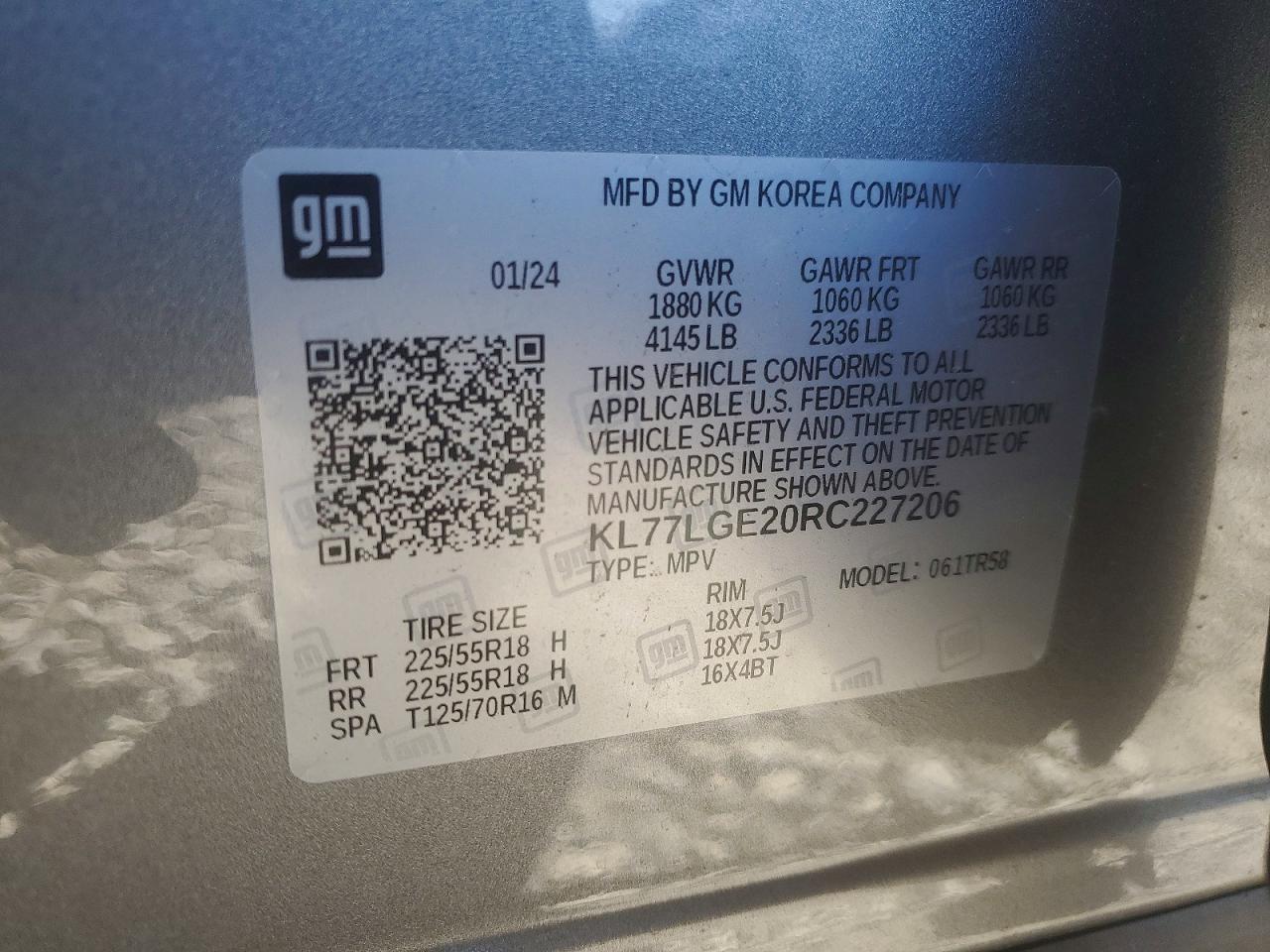 2024 Chevrolet Trax 1Rs - zdjęcie 13