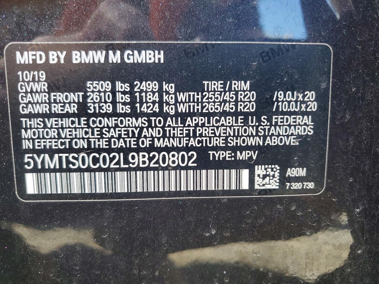 2020 BMW X3 M Competition - zdjęcie 13