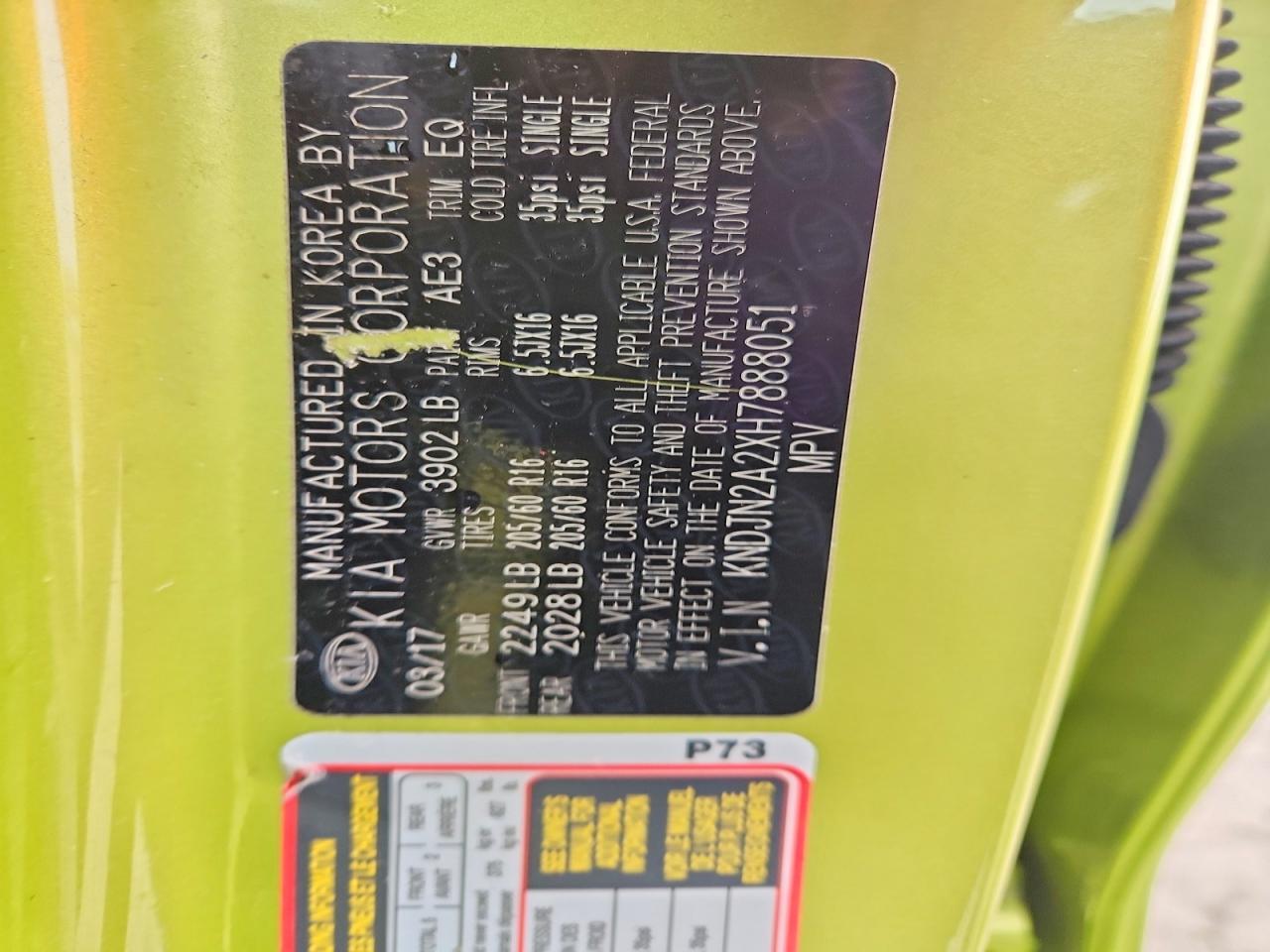 2017 Kia Soul Base - zdjęcie 12