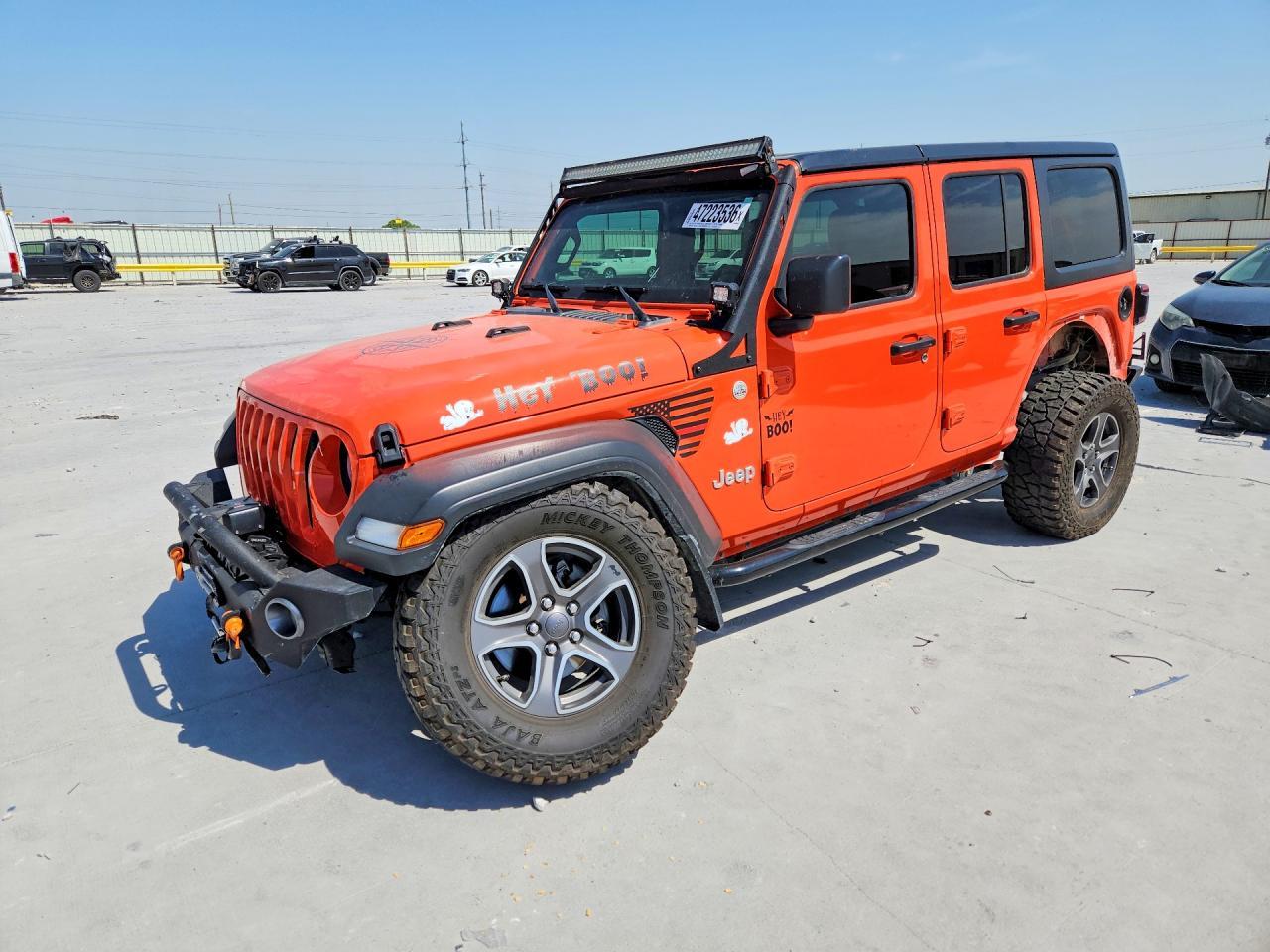 2018 Jeep Wrangler Unlimited Sport - zdjęcie główne
