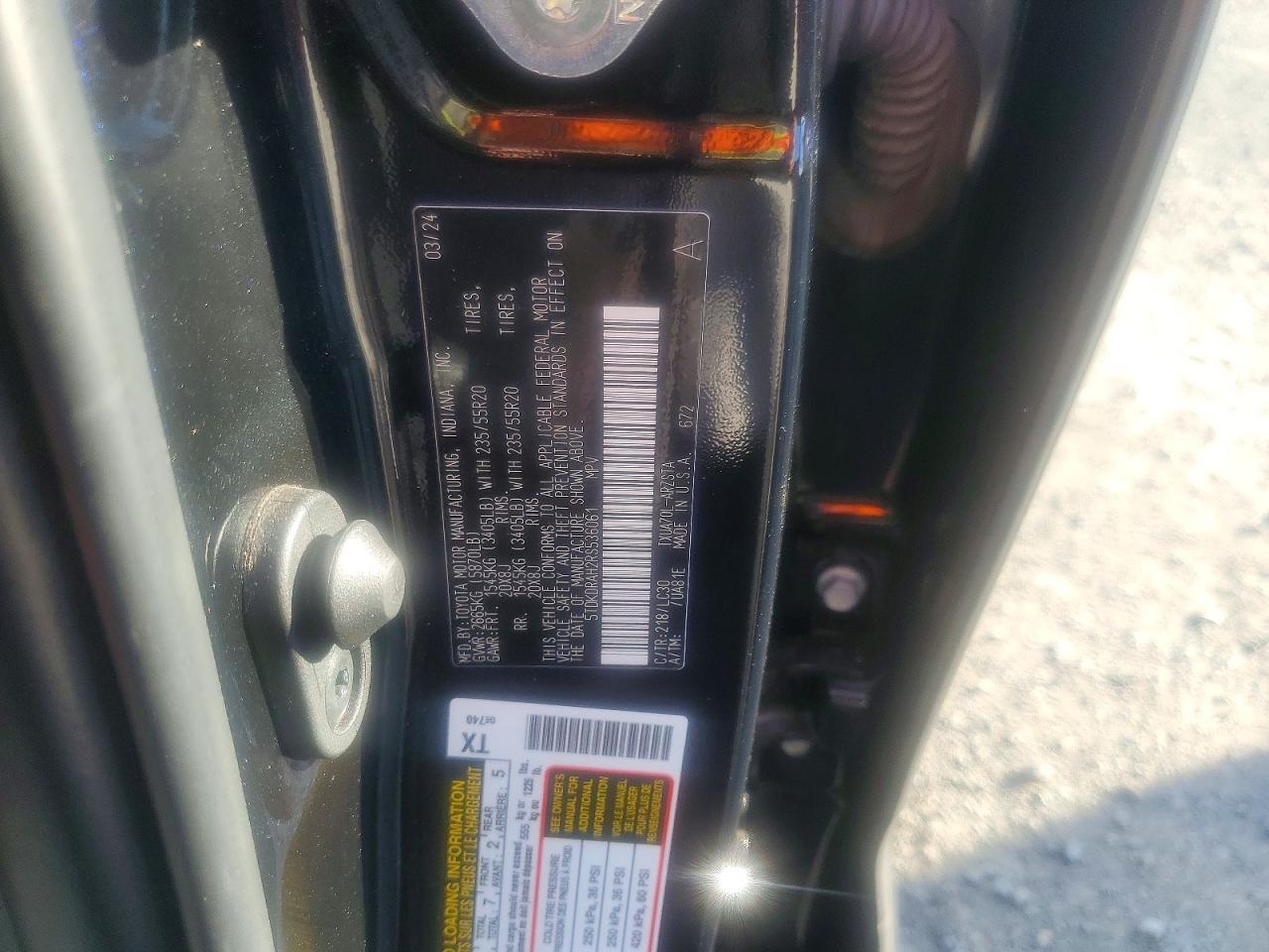 2024 Toyota Highlander Xse - zdjęcie 13