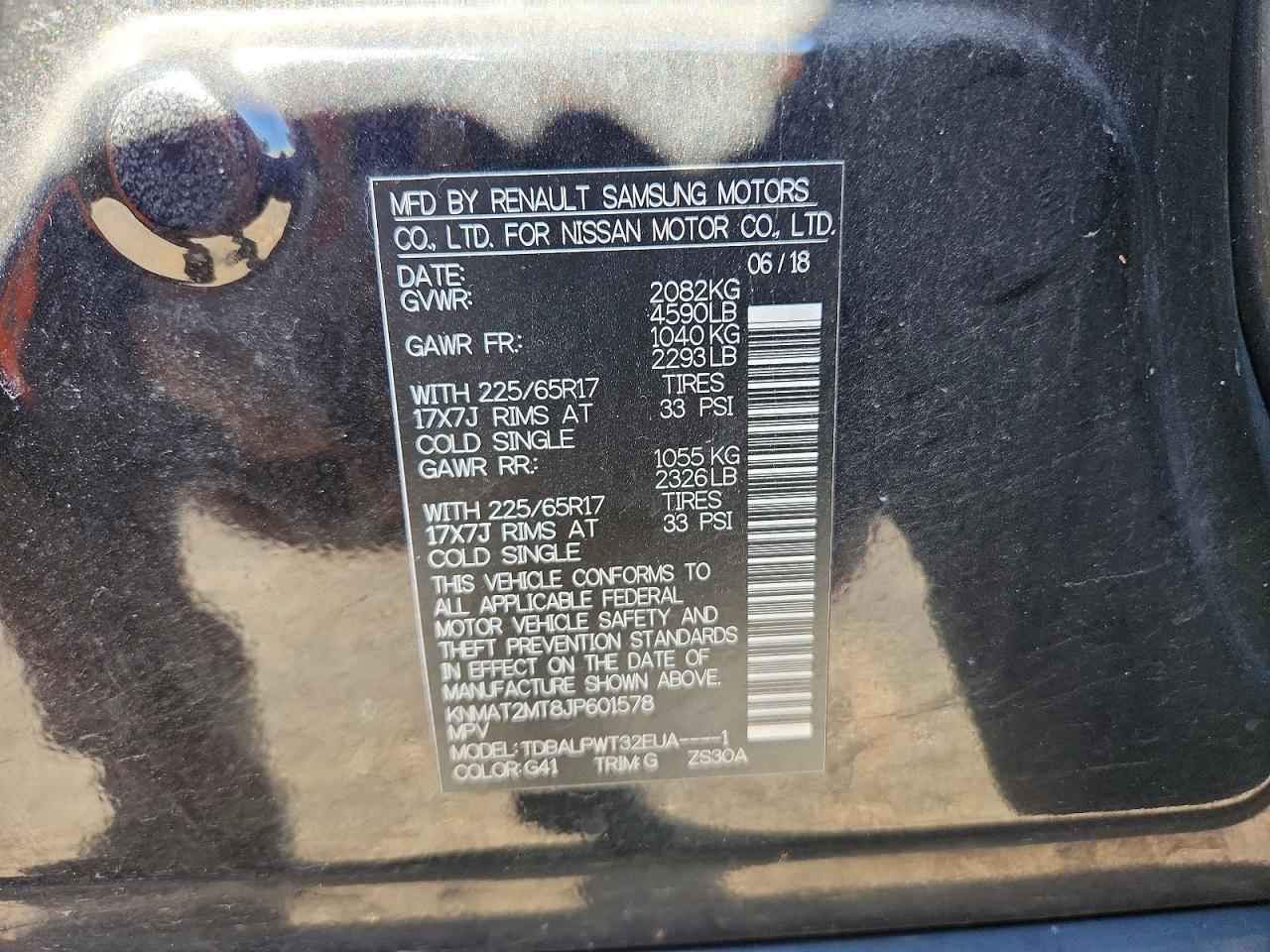 2018 Nissan Rogue S - zdjęcie 13