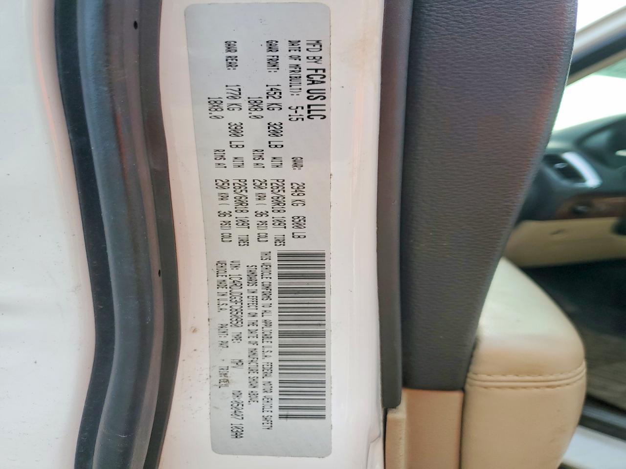 2015 Dodge Durango Limited - zdjęcie 14