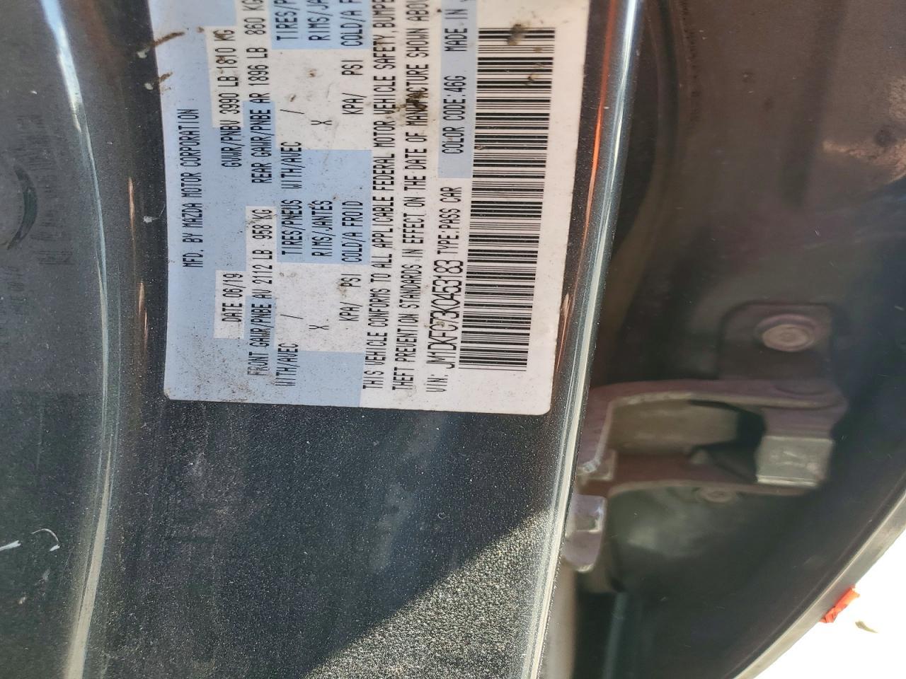 2019 Mazda Cx-3 Touring - zdjęcie 12