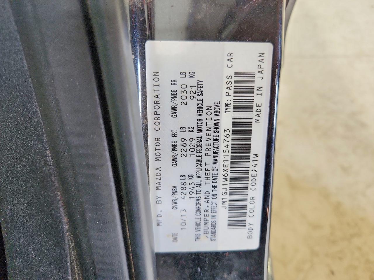 2014 Mazda 6 Grand Touring - zdjęcie 12