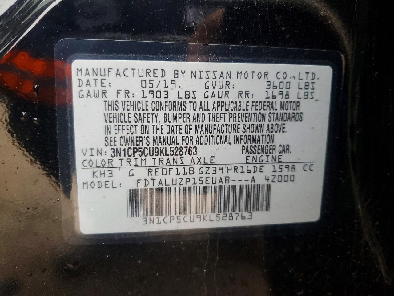 2019 Nissan Kicks Sr - zdjęcie 13