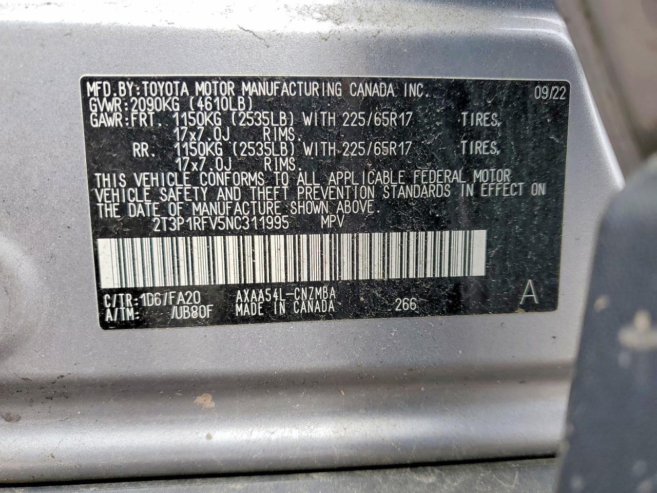 2022 Toyota Rav4 Xle - zdjęcie 13