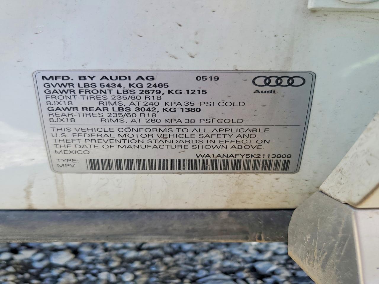 2019 Audi Q5 Premium - zdjęcie 13