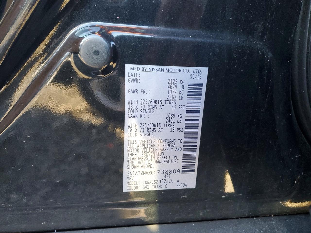 2016 Nissan Rogue Sl - zdjęcie 13