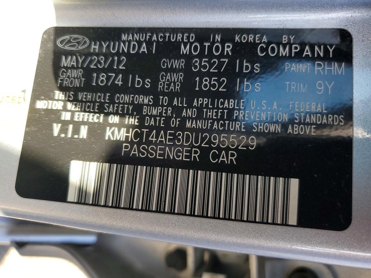 2013 Hyundai Accent Gls - zdjęcie 13