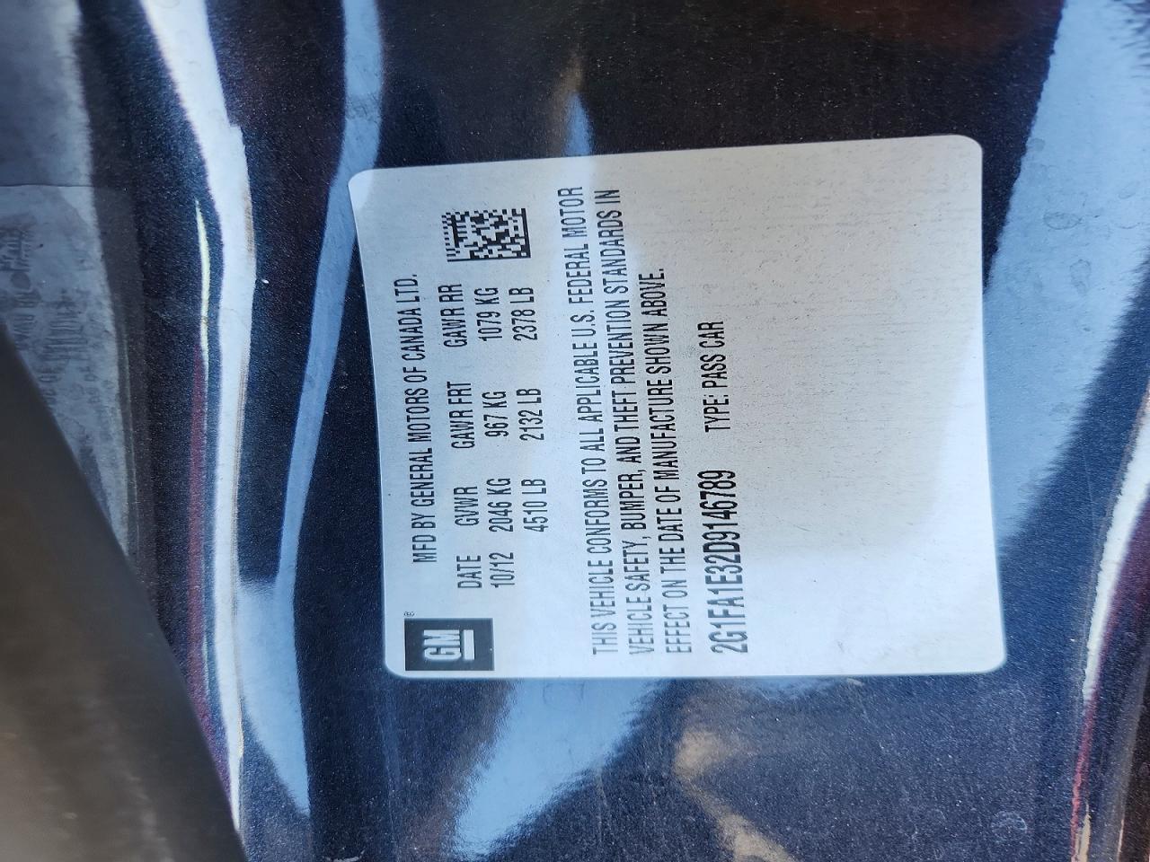 2013 Chevrolet Camaro Ls - zdjęcie 12