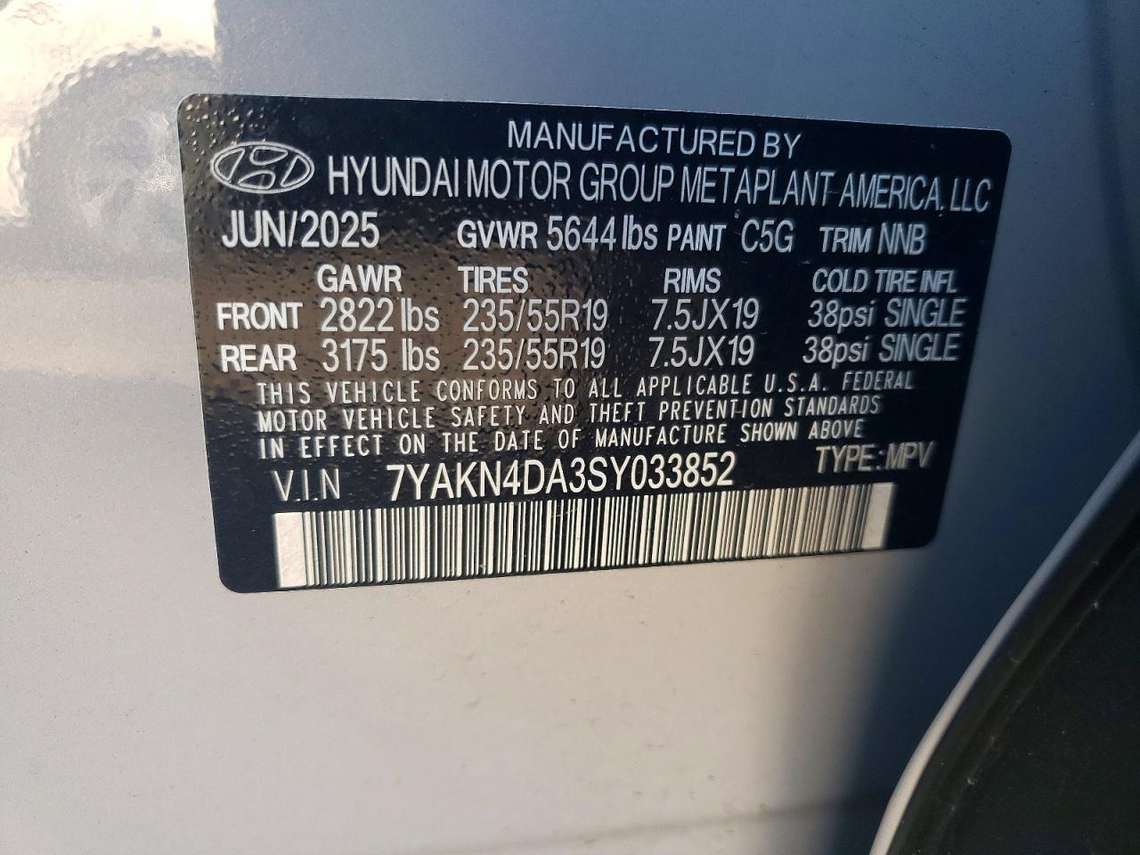 2025 Hyundai Ioniq 5 Sel - zdjęcie 13