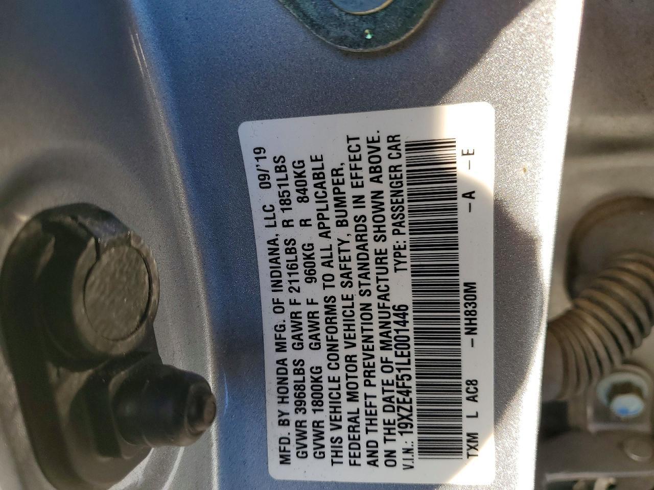 2020 Honda Insight Ex - zdjęcie 12