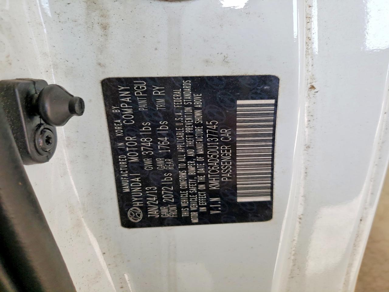 2013 Hyundai Veloster Base - zdjęcie 12