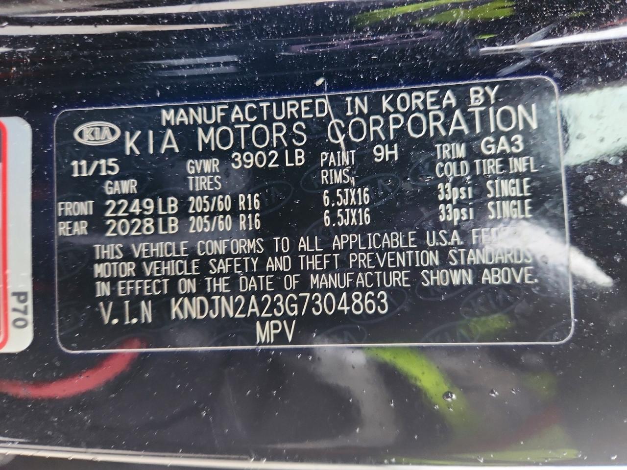 2016 Kia Soul Base - zdjęcie 12