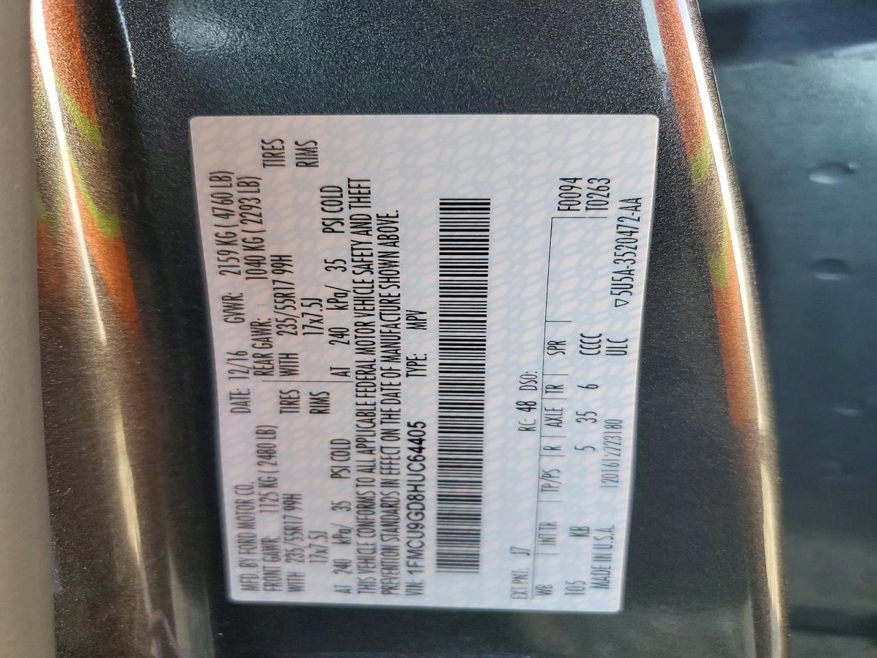 2017 Ford Escape Se - zdjęcie 13