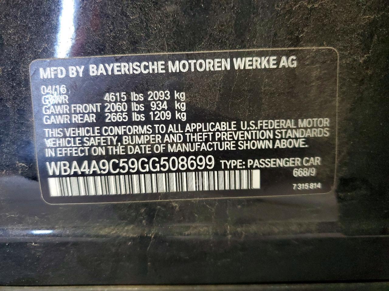 2016 BMW 428 I Gran Coupe Sulev - zdjęcie 12