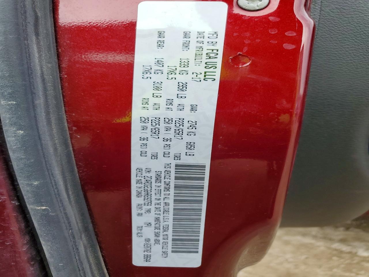 2017 Dodge Grand Caravan Gt - zdjęcie 13