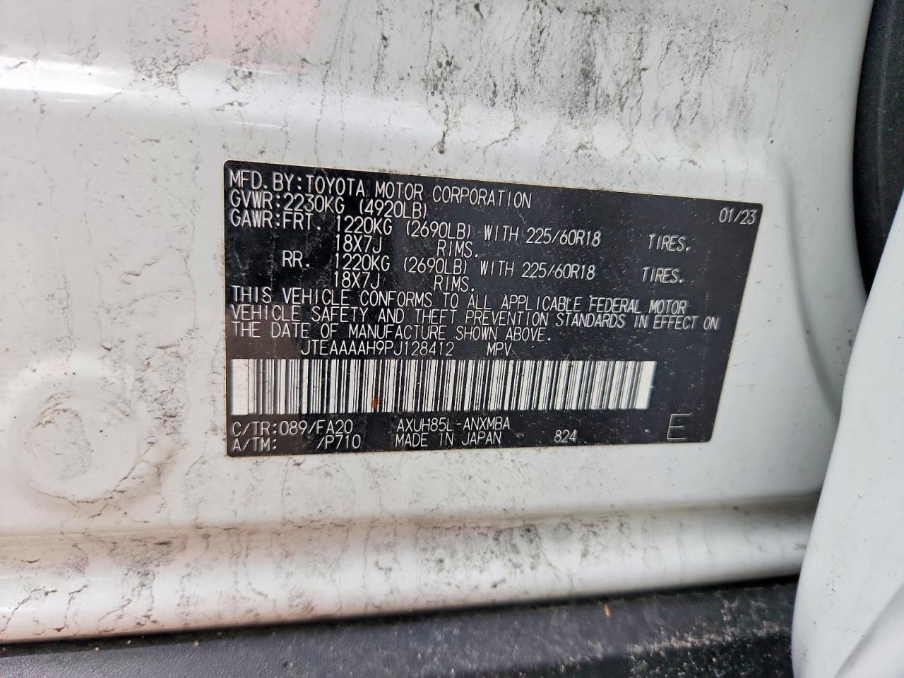 2023 Toyota Venza Le - zdjęcie 13