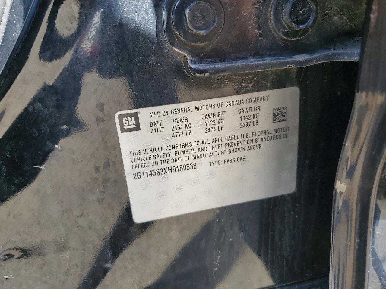 2017 Chevrolet Impala Premier - zdjęcie 12