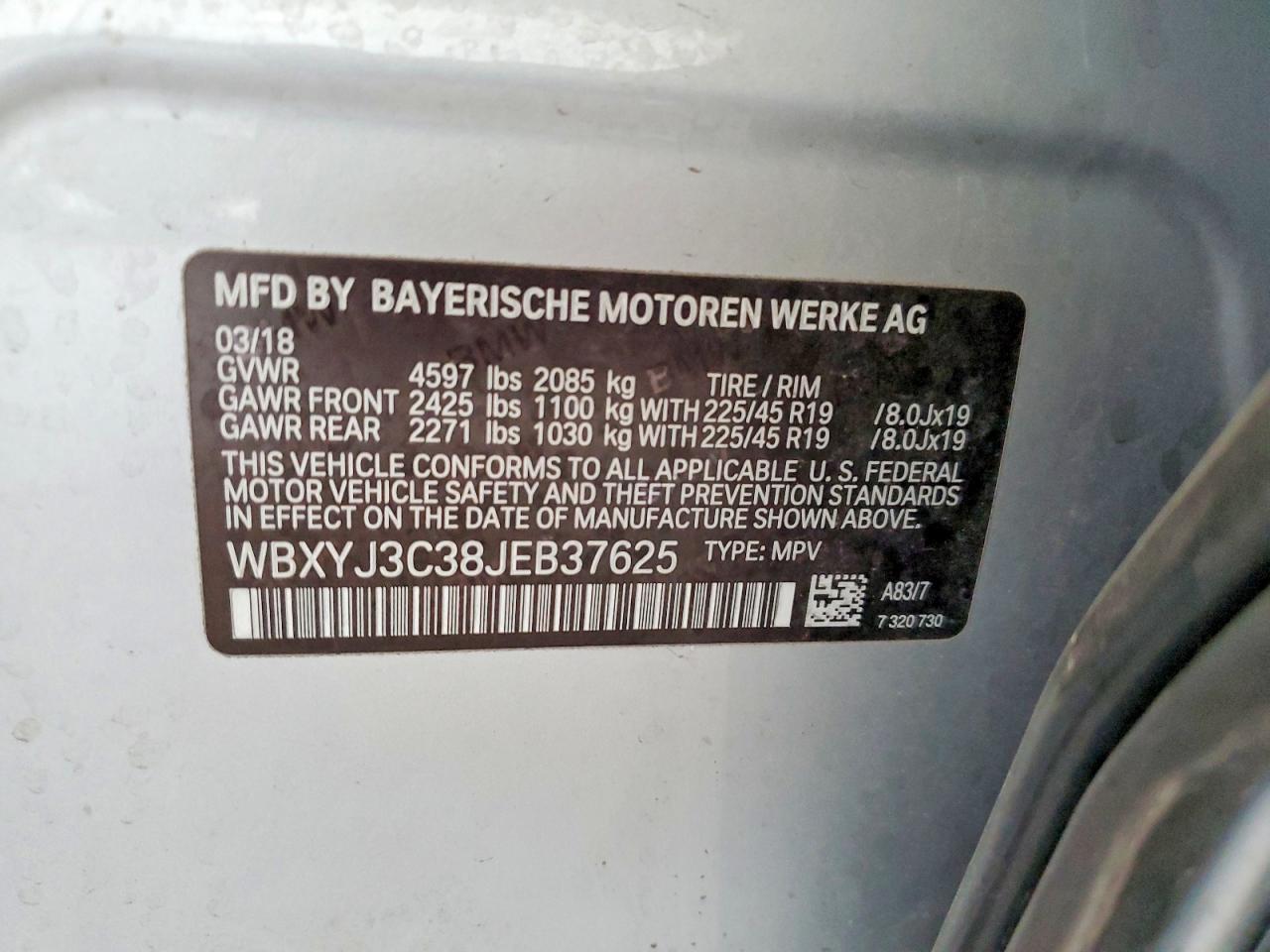 2018 BMW X2 Sdrive28I - zdjęcie 13